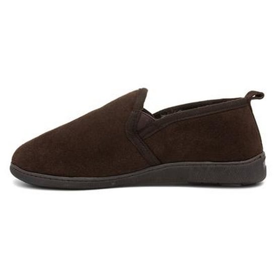 Hush Puppies Heren Arnold Slip On Leather Slipper (Bruin) - Image 3