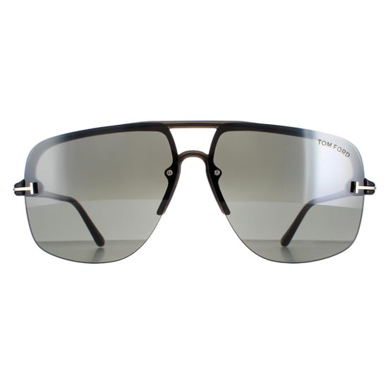 Tom Ford Aviator Mens Mastic Smoke Gradient Hugo 02 FT1003