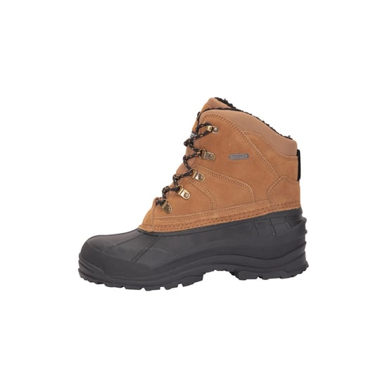 Mountain Warehouse Heren Assortiment Koe Suède Sneeuwlaarzen (Donker Beige) - Image 2