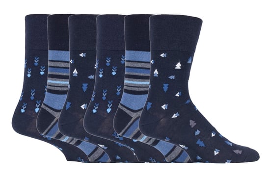 6 paar sokken zonder elastiek herensokken met zachte grip 39-45 Uk - SOMRJ577 - Image 1