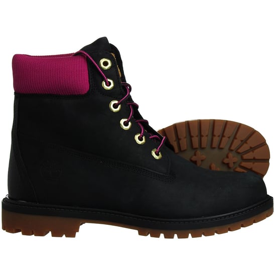 Timberland Heritage 6inch Dames Zwart Laarzen - Image 4