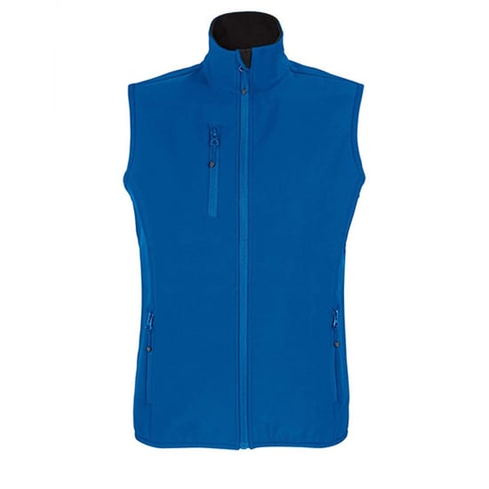 SOLS Dames/Dames Falcon Bodywarmer Softshell met rits (Koningsblauw) - Image 1