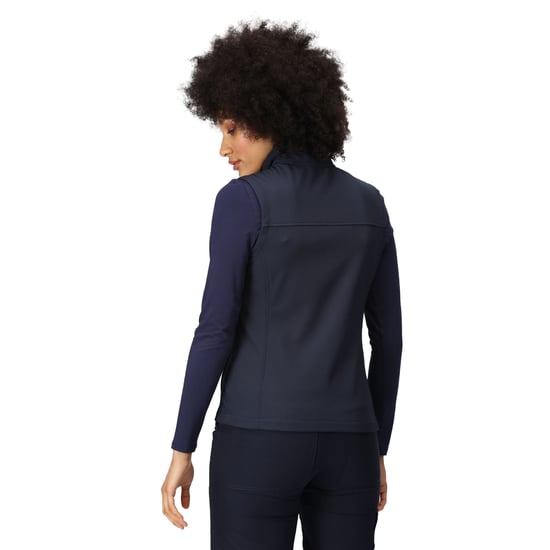 Regatta Womens/Ladies Flux Softshell Gilet (Navy/Navy)
