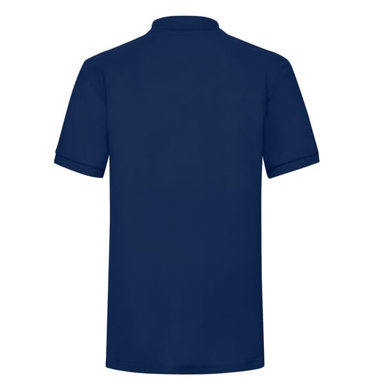 Fruit of the Loom Heren Polycotton Pique Zwaar Poloshirt (Marine) - Image 2