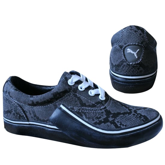 Puma MY 61 Snake Mens Leather Lace Up Trainers Shoes 354033 01