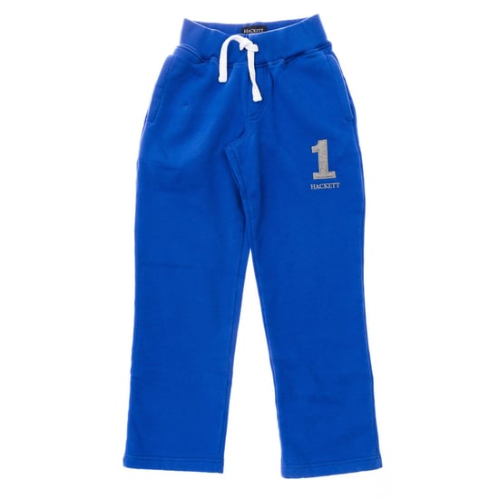 Boy's track pants with drawstrings and straight-cut hems HK210363