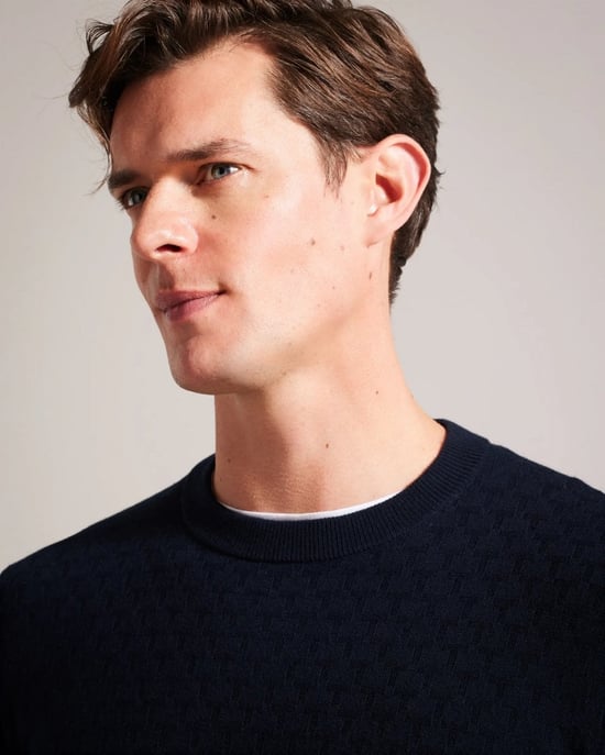 Ted Baker Loung Mens Long Sleeve T Knit Jumper