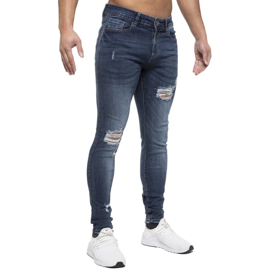 ETO heren skinny gescheurde jeans - Image 2