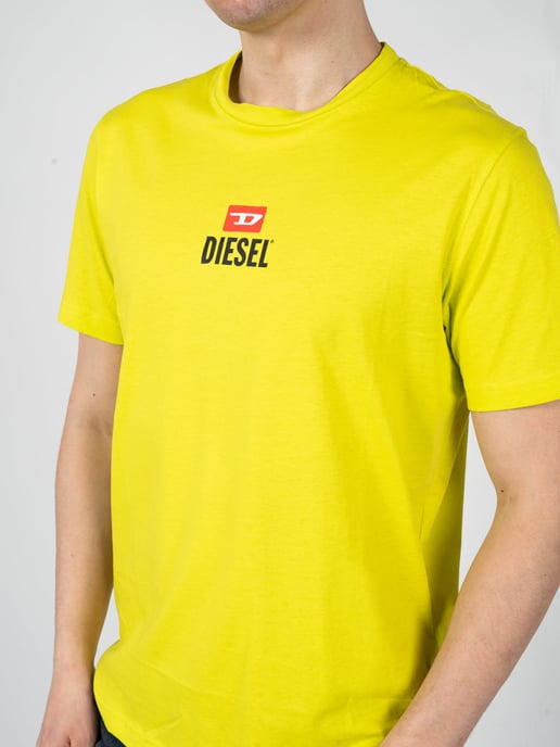 Diesel T-Shirt T-Just Mannen geel - Image 5
