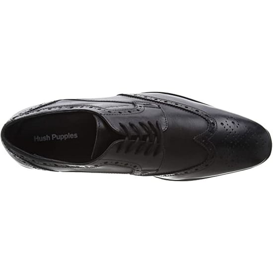 Hush Puppies Jongens Elliot Leren Brogues (Zwart) - Image 4