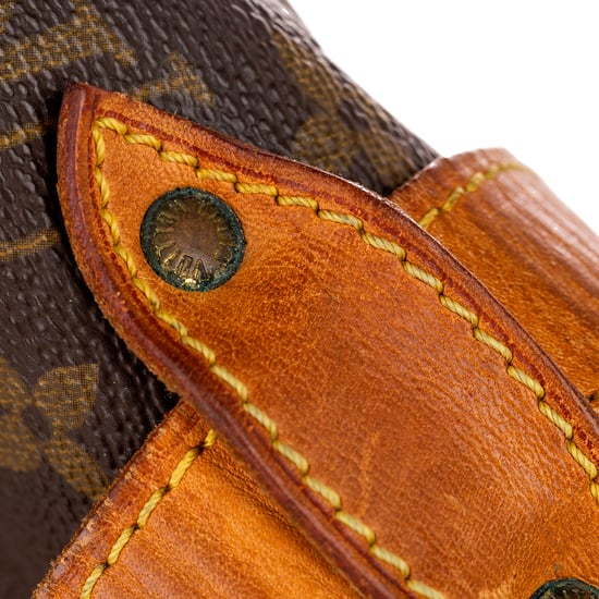 Vintage Louis Vuitton Monogram Saumur 35 Brown