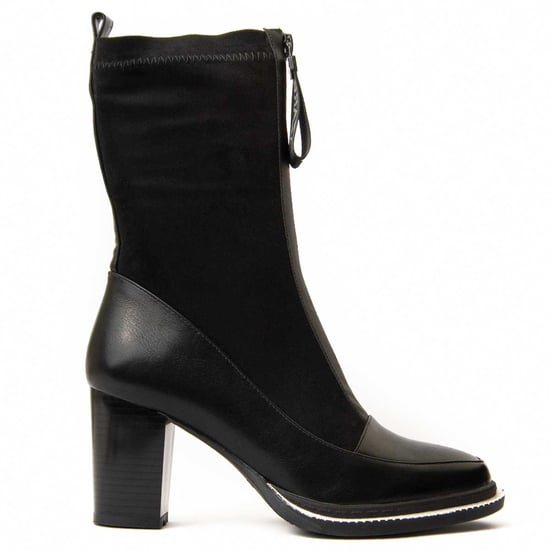 Montevita Heel Ankle Boot Mila2 In Black