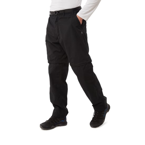 Craghoppers Expert Kiwi Convertible Getailleerde Cargo Broek voor heren (Zwart) - Image 2