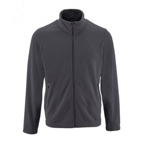 SOLS Heren Normandische Fleece Jas (Houtskool) - Image 1