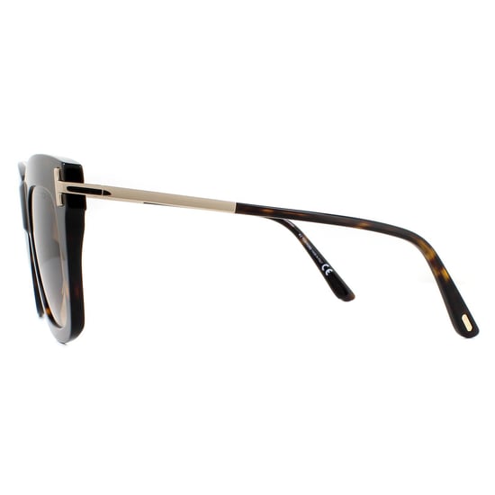 Tom Ford zonnebril Dasha FT0822 52F Dark Havana Brown Gradiënt - Image 3