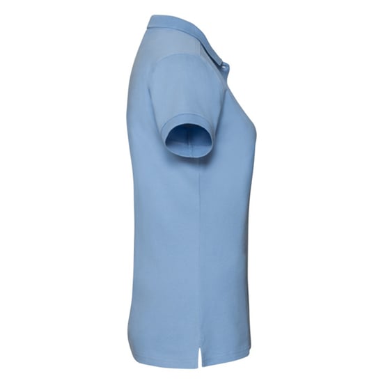 Russell Dames/Dames Stretch Fitted Poloshirt (Sky) - Image 3
