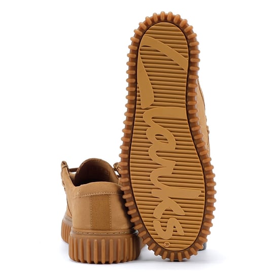 Clarks Torhill Lo Suede herenschoenen donker zand - Image 4
