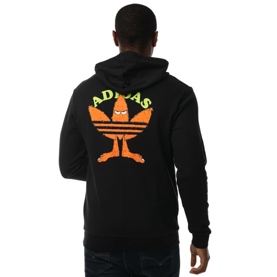 Men's adidas Originals Graphic Fun Hoody in Black - Image 2