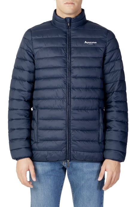 Aquascutum London Logo Navy Blue Active Jacket