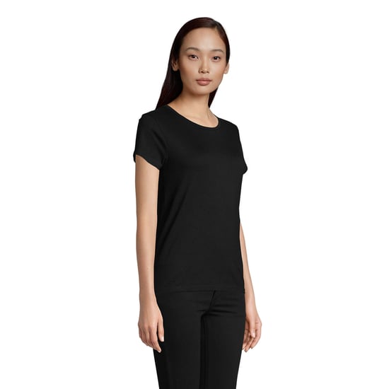 SOLS Dames/Dames Pioneer T-Shirt (Diep zwart) - Image 3