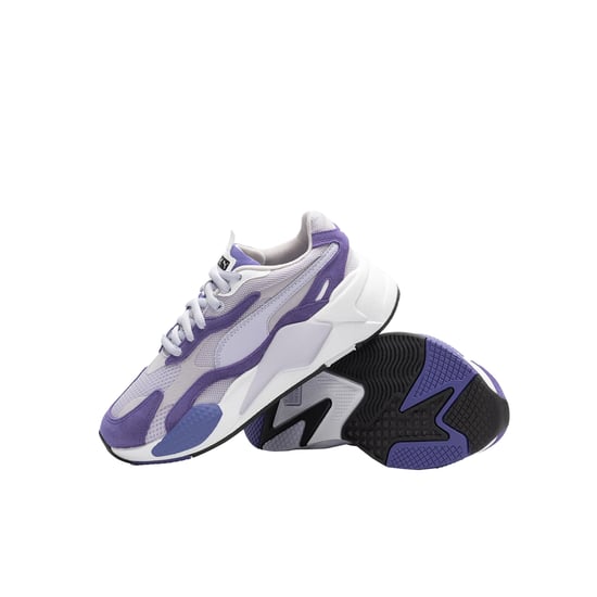 PUMA RS-X3 Super Lace-Up Purple Synthetic Womens Trainers 372884 08