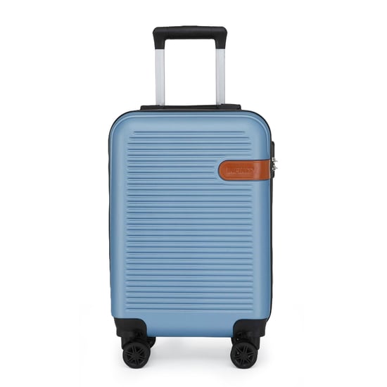 Hardshell Blue Navy Cabin Suitcase Set Robust ABS Lightweight Luggage Holiday Bag