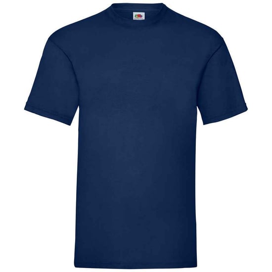 Fruit of the Loom Heren Valueweight T-Shirt (Marine) - Image 1