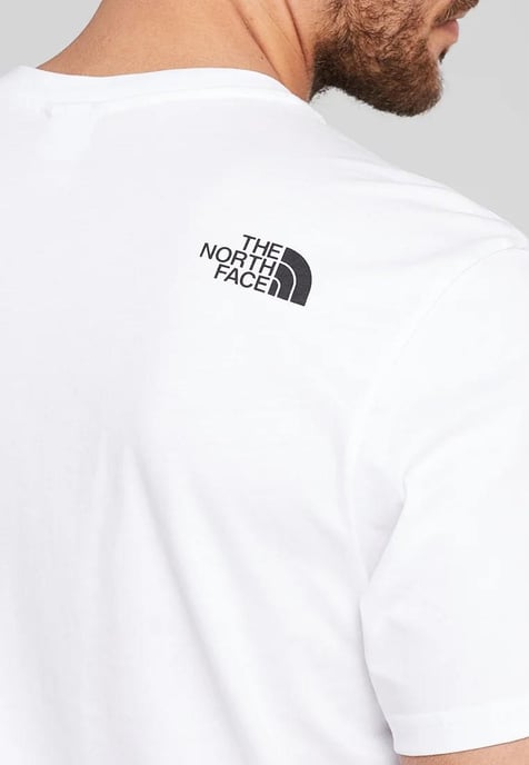 The North Face Heren SS Simple Dome T-shirt Wit - Image 4