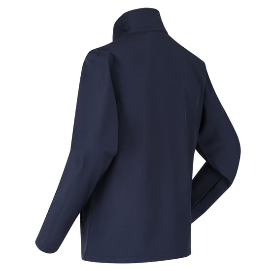 Regatta Mens Cera V Wind Resistant Soft Shell Jacket (Navy)