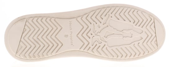 Hush Puppies Camille Leren Witte Sneakers Voor Dames - Image 5