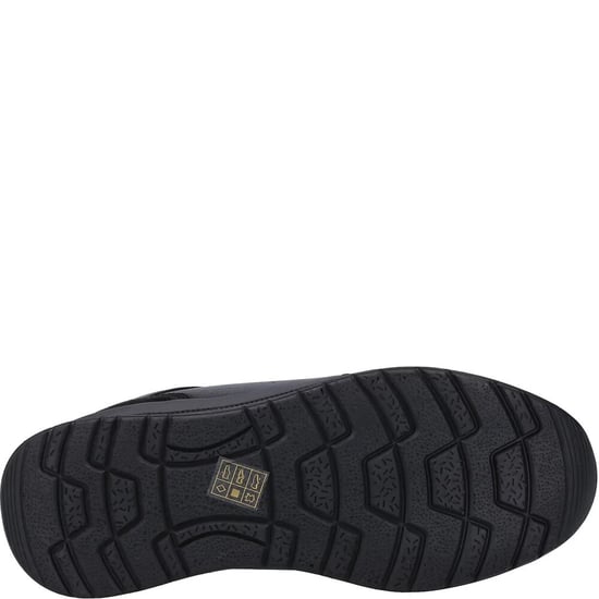 Hush Puppies Heren Joseph Leren Trainers (Licht Zwart) - Image 2