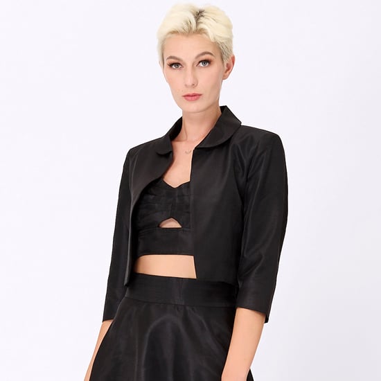 Taffeta Crop Jas - Image 2