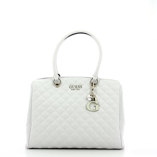 Quilted Carryall Melise Guess WHITE