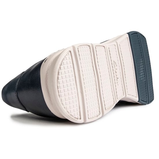 Clarks Un Tynamo Tie Mens Navy Shoes