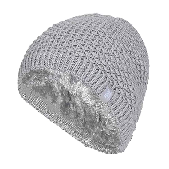 Heat Holders - Gebreide warme thermo muts voor dames - Lichtgrijs - Image 1