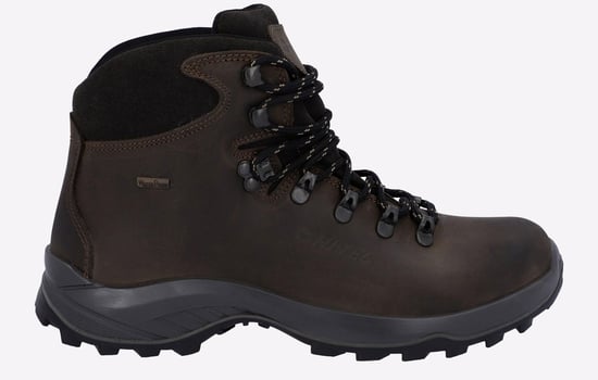 Hi-Tec Ravine Lite Leren Heren Bruine Wandelschoenen - Image 1