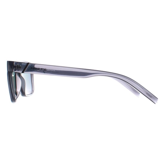 Arnette Square Mens Transparent Grey Dark Grey Polarized AN4298 Bandra