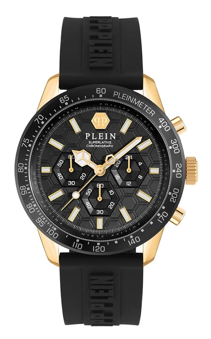 Philipp Plein Pleinmeter Heren Zwarte Horloge PWPYA0224 - Image 1