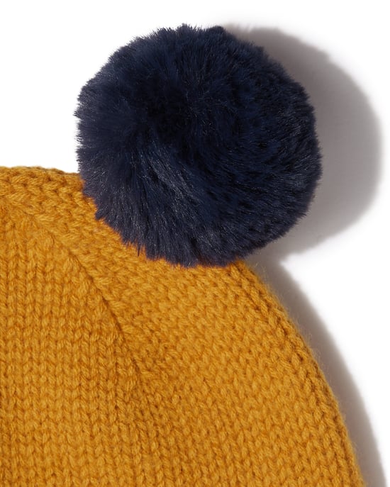 Faux Fur Trim Hat