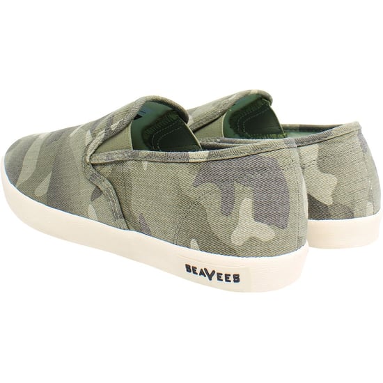 Seavees Baja Saltwash Dames Groene Plimsolls - Image 3