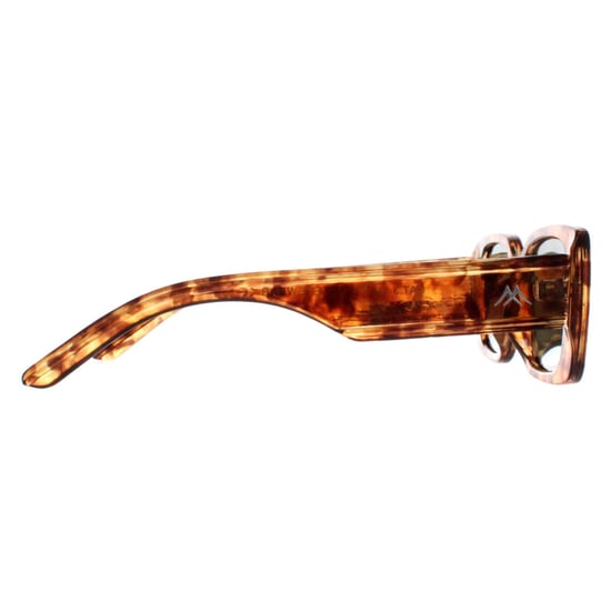 Montana Rectangle Womens Shiny Havana Soft Demi G15 Green Polarized MP76