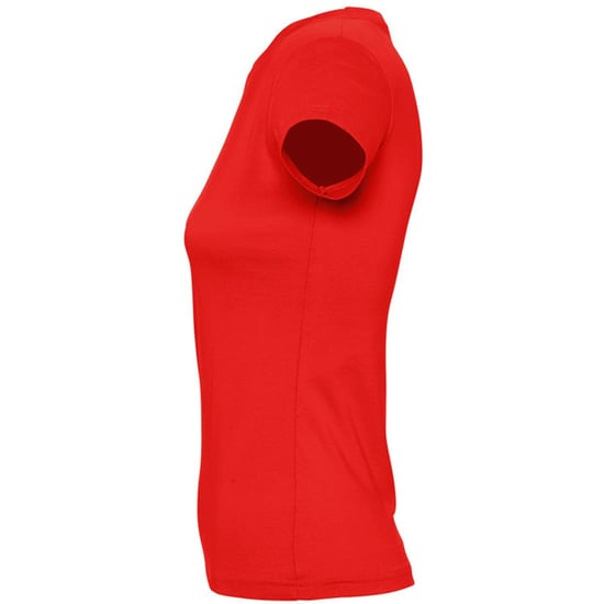 SOLS Womens/Ladies Imperial Heavy Short Sleeve T-Shirt (Red)