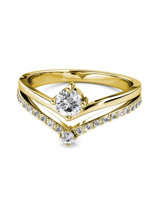 Zinnia Ring - Oostenrijks Kristal - Image 4