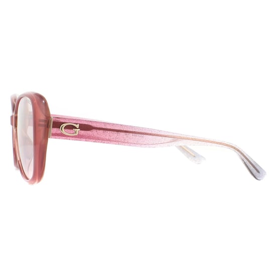 Guess zonnebril gu7554 74f roze roze bruine gradiënt - Image 3