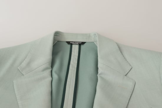 Dolce & Gabbana Groene Kasjmier Heren Blazer Heren Jacket - Image 6