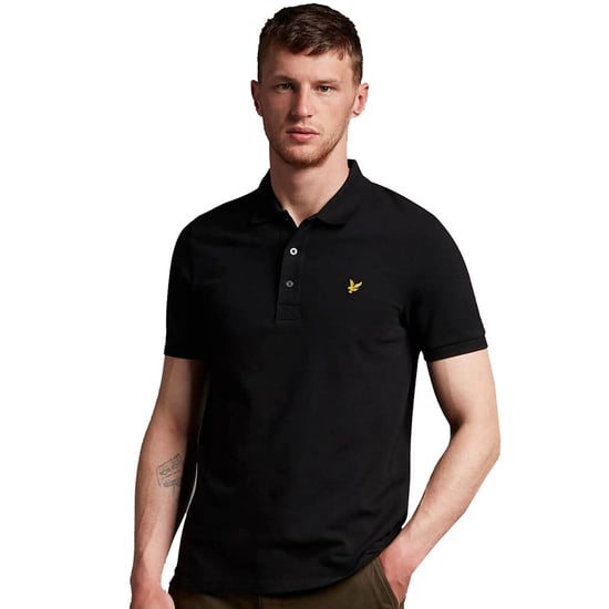 Lyle & Scott Gewoon poloshirt in Zwart - Image 1