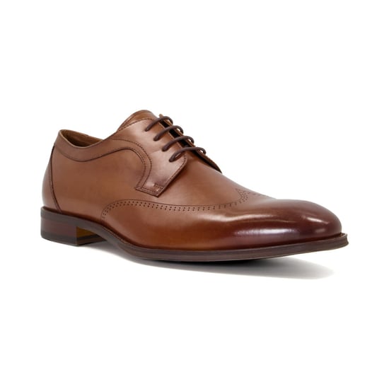 Dune Sheath Leer Heren Tan Oxford Schoenen - Image 1