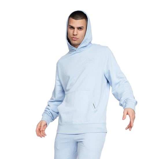 Crosshatch Heren Emmson Hoodie (Lichtblauw) - Image 3
