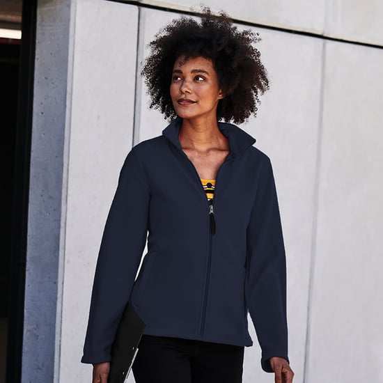 Regatta Womens/Ladies Full-Zip 210 Series Microfleece Jacket (Dark Navy)
