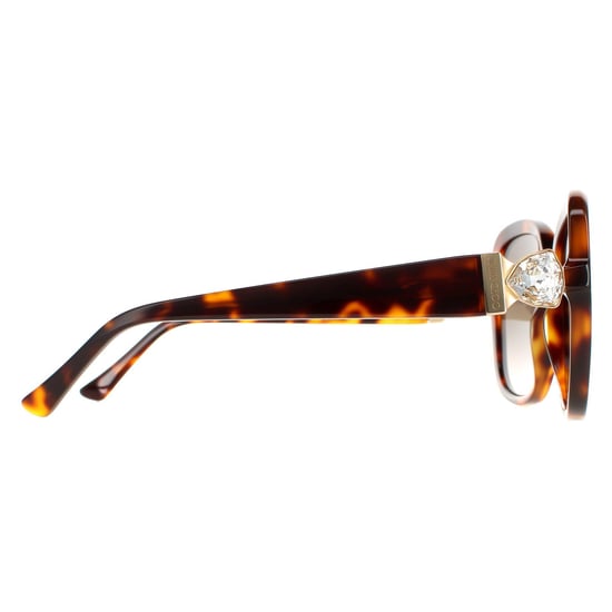 Jimmy Choo Square Womens Havana Brown Gradient SADIE/S